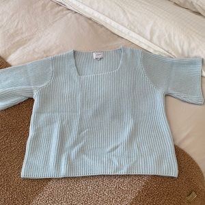 Sabo Skirt knitted short sleeve sweater size Medium